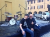 with Peter Erskine in Parma